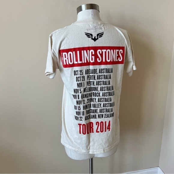 The Rolling Stones 14 on fire tour 2014 band tee 825 - Picture 7 of 8